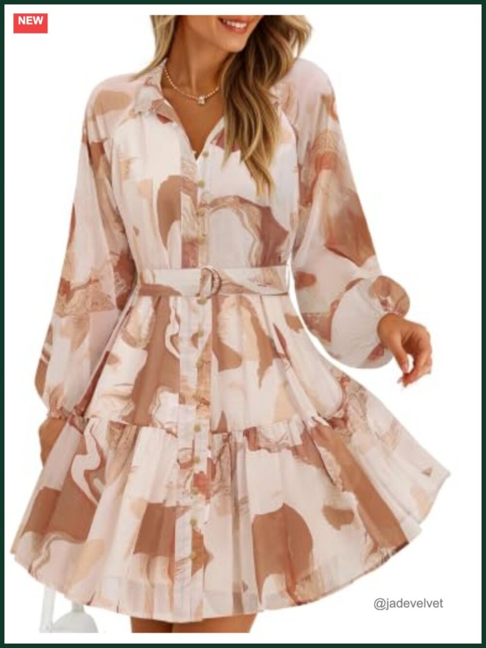 Women's Floral Chiffon Mini Dress with Bow Tie Back